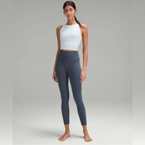 Lululemon Align High-Rise Legging 25”. Color: Iron Blue. Size: 4